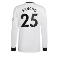 Dres Manchester United Jadon Sancho #25 Gostujuci 2022-23 Dugi Rukav